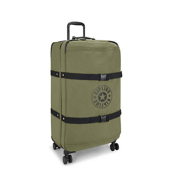 Maletas Kipling Spontaneous Large Rolling Verde Oliva | MX 1747LI